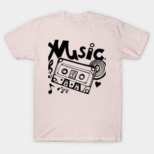 Retro music T-Shirt